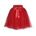 Skirts Womens 7 Layers Midi Tulle Skirt Fashion Tutu Skirts Women Ball Gown Party Petticoat 2018 Lolita Faldas Saia