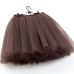 Skirts Womens 7 Layers Midi Tulle Skirt Fashion Tutu Skirts Women Ball Gown Party Petticoat 2018 Lolita Faldas Saia