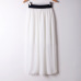 Spring Summer Autumn Fashion Pleated Maxi Skirt Amazing Chiffon Long Skirt Women High Quality High Waist