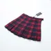 Spring Summer Harajuku Women Fashion Skirts Cute Yellow Black Red Lattice Pleated Skirt Punk Style High Waist Female Short Skirt