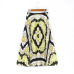 Srping Summer Women Skirts Cartoon Printing Midi Pleated Skirt Floral High Elasticity Jupe Femme Green Skirts Plus Size