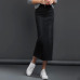 Streamgirl Women Denim Skirt Long Saia Jeans Women's Skirt Denim Skirts For Women Summer Vintage Black Long Skirts Female Saia