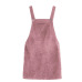 Summer Bib Pocket Front Overall Women Skirts 2019 Burgundy Square Neck Pinafore Cute Shift Skirt Female Retro Corduroy Skirt