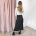 Summer Sexy Women Lace Up Skirts Fashion High Waist Ruffles Loose Slim Long Wrap Skirt 2019 New Ladies Leopard Outwear Clothing