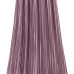 Trytree Spring Summer Pleated Skirt Womens Vintage High Waist Skirt Solid Long Skirts New Fashion Metallic Skirt Female