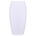 White Sexy Girl Bodycon Womens 2018 New Knee Length Midi hl Pencil Office High Waist Bandage Skirt