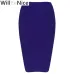 WillBeNice Nude 2018 New Arrival Empire Sexy Lady Knee Length Bandage Pencil Skirt