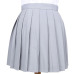 Women Cosplay Pleated Skirt Girl School Uniform Skirt Solid High Waist Skirt Mini Skirts