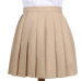 Women Cosplay Pleated Skirt Girl School Uniform Skirt Solid High Waist Skirt Mini Skirts