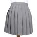 Women Cosplay Pleated Skirt Girl School Uniform Skirt Solid High Waist Skirt Mini Skirts