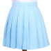 Women Cosplay Pleated Skirt Girl School Uniform Skirt Solid High Waist Skirt Mini Skirts