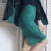 Women Midi Skirts Suede Solid 7 Colors Pencil Skirt Female Autumn Winter High Waist Bodycon Vintage Suede Split Stretchy SP012