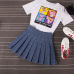 Women Mini Pleat Skirt Harajuku Preppy Style Plaid Skirts Cute Japanese School Uniforms Ladies Jupe Kawaii Skirt Saia Faldas