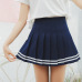 Women Plaid Skirt Lolita Style Harajuku Kawaii Sweet Striped Skirts Mini Cute School Uniforms Saia Faldas Ladies Jupe SK6655