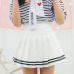 Women Plaid Skirt Lolita Style Harajuku Kawaii Sweet Striped Skirts Mini Cute School Uniforms Saia Faldas Ladies Jupe SK6655