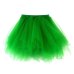 Women Skirts Ball Gown Solid Skirt Dancing Mini Tulle Skirt Girls Tutu Ballet Clothes Black Pink 18Mar23