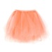 Women Skirts Ball Gown Solid Skirt Dancing Mini Tulle Skirt Girls Tutu Ballet Clothes Black Pink 18Mar23