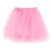 Women Skirts Ball Gown Solid Skirt Dancing Mini Tulle Skirt Girls Tutu Ballet Clothes Black Pink 18Mar23