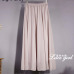 Women's Elegant High Waist Chiffon Skirt Elastic Waist Casual Long Maxi Skirts Saias 80/90/100cm 22 Color 2018 Summer Autumn New