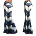 Women's Fashion Plus Size Floor-length Maxi Skirt with Stretch Floral Bodycon Beach Skirt Striped Casual Long Skirt Jupe Falda