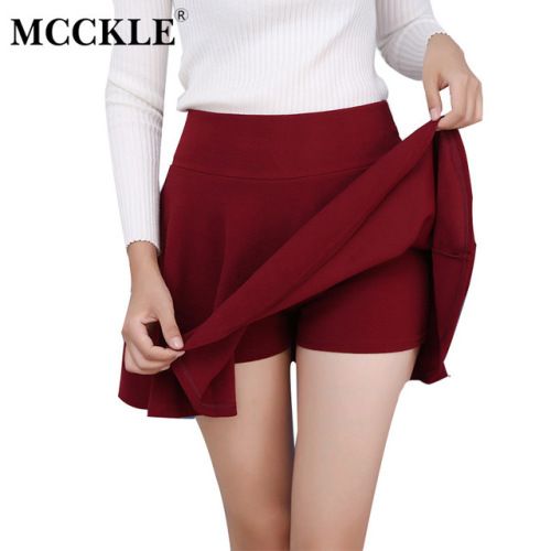 Women's High Waist Tutu Short Mini Skirt Pants Plus Size 5XL Pleated Dropshipping Skirts Women 2019 Spring Summer Clothes Female