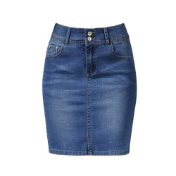 Womens Short Denim Skirts For Women Denim mini Skirt Female Plus Size Skirts Womens Bandage Jeans Skirt With High Waist Summer