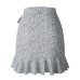 Womens skirt Casual Retro High Waist Evening Party Short Print mini skirt Slim soft touch skirt summer Feitong new arrival 2019