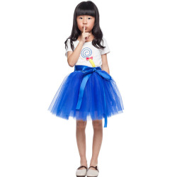 exclusive customization Tutu Skirts For Girls Skirt Kids Princess Tulle Skirts Lovely Ball Gown Pettiskirt Children Clothing