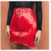 hirigin 2018 New Fashion Skirt Women Zipper PU Leather Pencil High Waist Mini Skirt Sexy  Bodycon Office Lady Skirt 5 Color