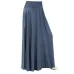 jupe femme Women Fashion Elastic Waist Solid Color Pleated Skirt Vintage A-line Loose Long Skirts trendyol saias spodnica #C