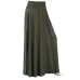 jupe femme Women Fashion Elastic Waist Solid Color Pleated Skirt Vintage A-line Loose Long Skirts trendyol saias spodnica #C