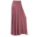 jupe femme Women Fashion Elastic Waist Solid Color Pleated Skirt Vintage A-line Loose Long Skirts trendyol saias spodnica #C