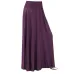 jupe femme Women Fashion Elastic Waist Solid Color Pleated Skirt Vintage A-line Loose Long Skirts trendyol saias spodnica #C