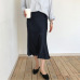 summer elegant high waist women long skirt solid A-line faldas mujer female solid slim jupe femme saia longa