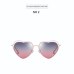 Heart Sunglasses Kids Polarized Eyeglasses Uv400 Pink Glasses Vintage Driving Girls Retro Children New 2019 High Quality Fashion