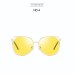 High Quality Sunglasses Girls UV Protection Eyewear Polarized Brand Designer Vintage Retro Glasses Children Kids Red Lens Shades