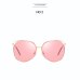 High Quality Sunglasses Girls UV Protection Eyewear Polarized Brand Designer Vintage Retro Glasses Children Kids Red Lens Shades