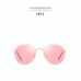 Oval Sunglasses Girl Eyeglasses Polarized Yellow Glasses Kids Brand Designer Vintage New 2019 Red Lens Fashion Cute Children Tac