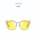 Round Sunglasses Kids Eyeglasses Polarized Uv400 Pink Glasses Girls Boys Cute Accessories High Quality Vintage Shades Children