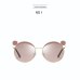 Round Sunglasses Kids Eyeglasses Polarized Uv400 Pink Glasses Girls Boys Cute Accessories High Quality Vintage Shades Children