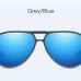 Aluminum Magnesium Vintage Polarized Fashion Sunglasses Men And Women Brand Designer UV400 Retro Pilot Glasses Male Shades polar