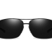 new metal polarized sunglasses Classic anti-glare square 2458 driving sunglasses