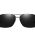 new metal polarized sunglasses Classic anti-glare square 2458 driving sunglasses