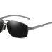 new metal polarized sunglasses Classic anti-glare square 2458 driving sunglasses