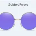Fashion Retro Steampunk Round Men's Sunglasses Polarized Uv400 High Quality Vintage Driver Black Glasses For Men Brand Designer