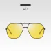 High Quality Sunglasses Men Uv400 Eyewear Polarized Vintage Retro Yellow Glasses For Driving Shades Women 2019 Brand Male Pilot