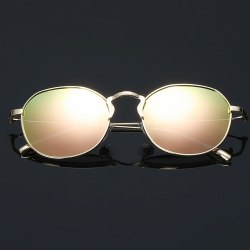 Male Sunglasses Polarized Eyewear Uv400 Shades For Women Vintage Glasses For Driving Retro Fashion Mirror Oval High Quality Tac