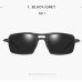 Men Polarized Sunglasses Uv400 New 2019 Aluminum Magnesium Vintage Glasses Shades Retro Pilot Fashion Black High Quality Design