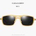 Men Polarized Sunglasses Uv400 New 2019 Aluminum Magnesium Vintage Glasses Shades Retro Pilot Fashion Black High Quality Design