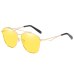 Men Sunglasses Mirror Eyewear Uv400 high quality fashion 2019 Pilot Vintage Polarized Retro Shades For Women Pink Yellow Glasses